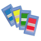 Pop-up Removable Standard Flags, 1", 100 per Pack, Various Colors