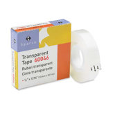 Transparent Tape, 1/2"x1296", 1" Core, Transparent
