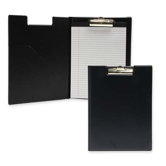 Pad Holder, w/Brass Plated Clip, 9-7/16"x3/16"x12-19/32", BK