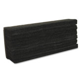 Chalkboard Eraser, Noiseless, Dustless, Black