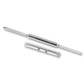 File Prong Fastener, 2-3/4" CC, 2" Cap, 480 Pages, Silver