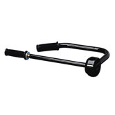 Handheld Dispenser, for Stretch Wrap Film, Aluminum, Black