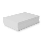 Memo Filler Sheets, Plain Rule, 500 Sheets/Pack, 4"x6", White