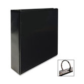 Slant Ring View Binder, 2" Capacity, 11"x8-1/2", Black