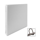 Slant Ring View Binder, 1"Capacity, 11"x8-1/2", White