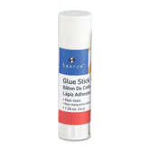 Glue Stick, 0.28 oz, Nontoxic, Clear, 1.26 oz