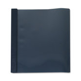 Report Covers w/ 3 Fasteners, 1/2" Capacity, 25 per Box, Dark Blue