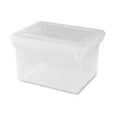 Legal / Letter Plastic File Box