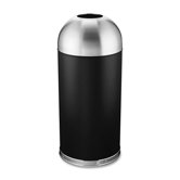 Domed Top Trash Receptacle