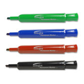 Permanent Chisel Markers, Assorted