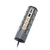 Conf./Home Theater Surge Protector, Silver