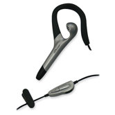 Compucessory Omni Handsfree Over-the-Ear Headset, Silver