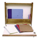 Unimed Premium Oak Laminate Foldup Wall Writing Desk