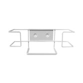 Dual Glove Box Holder, Regular, 10-3/4"x3-1/8"x4", White