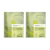 Recycled Paper Notebooks, Gray, 70 Sheets, College Ruled/ML, 10-1/2"x8"
