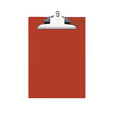 Recycled Plastic Clipboards, 1" Capacity, Red