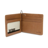 J Hartmann Reserve Money Clip Wallet in Natural