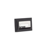 Capital Leather Weekend Wallet in Black