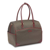 Wings 17" Satchel with Cognac Belting Trim