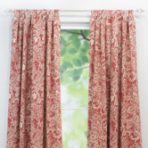Mardi Gras Cotton Tab Top Curtain Panel