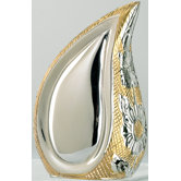 Silver / Gold TearDrop Brass Keepsake