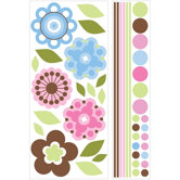Growing Flowers Peel and Stick Wall Decal