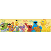 Licensed Designs Sesame Street Peel & Stick Wall Border
