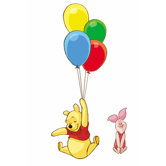 Licensed Designs Pooh and Piglet Peel and Stick Giant Wall Decal