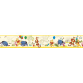 Winnie The Pooh - Toile Border in Yellow