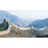The Great Wall Chair Rail Prepasted Mural 6' x 10.5'