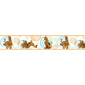 Scooby Doo Peel and Stick Wall Border