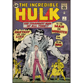 Hulk No. 1 Peel and Stick Comic Book Cover Wall Decal