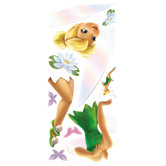 Disney Faries Tinkerbell Peel and Stick Giant Wall Decal with Personalization