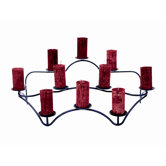 Williamsburg Iron Contours Hearth Candelabra
