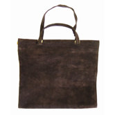 Suede Log Carrier