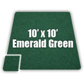 SoftCarpets Set in Emerald Green