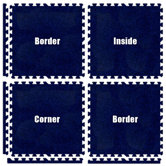 SoftCarpets Set in Royal Blue