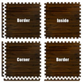 SoftWoods Set in Walnut
