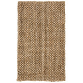 Handspun Jute Natural Knobby Rug