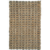 Handspun Jute Charcoal/Natural Rug