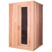 4' x 4' x 7' Prebuilt Sauna