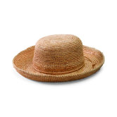 Kids' Crocheted Raffia Hat