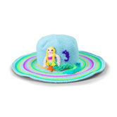 Kids' Mermaid Crochet Floppy Hat