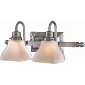 Mission Ridge  Vanity Light in Brushed Nickel