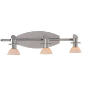 Tiburon  Vanity Light in Brushed Nickel