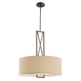 Harvard Court 3 Light Drum Pendant