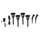 LED Low Voltage 4 Path Light & 2 Spotlight Combo