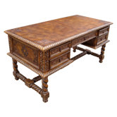Colonial Solomon Writing Desk