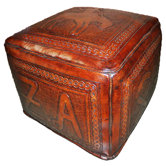 Bronco Cotton Ottoman
