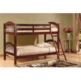 Twin over Twin Arched Bunk Bed